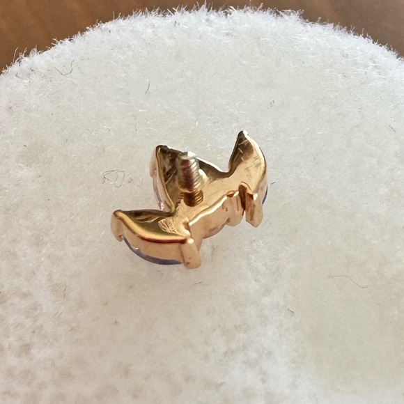 BVLA Alana Threaded Piercing End - Rose Gold, Sunstone, Tanzanite - Picture 6 of 10